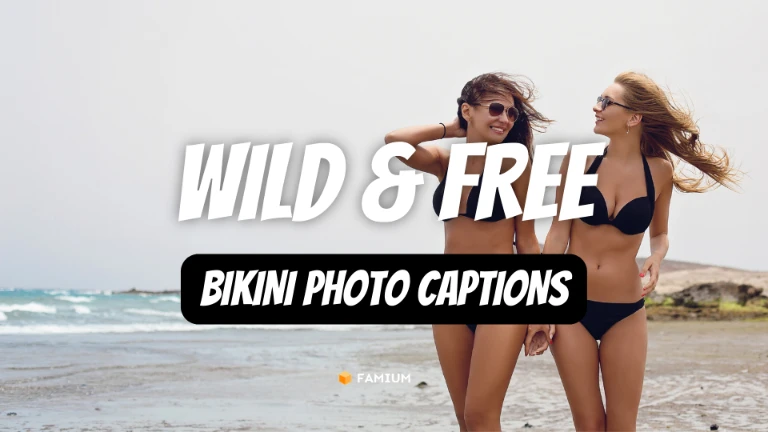 grot Isaac bus 100+ Sassy, Wild & Fun Bikini Captions for Instagram (with emojis)